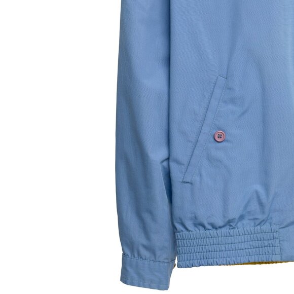 Sundazed (Germany) Canvas Weave Reversible Western Raglan Sleeve Bomber Kyanite - Picture 3 of 10